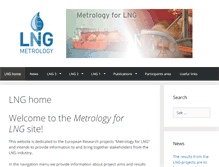 Tablet Screenshot of lngmetrology.info
